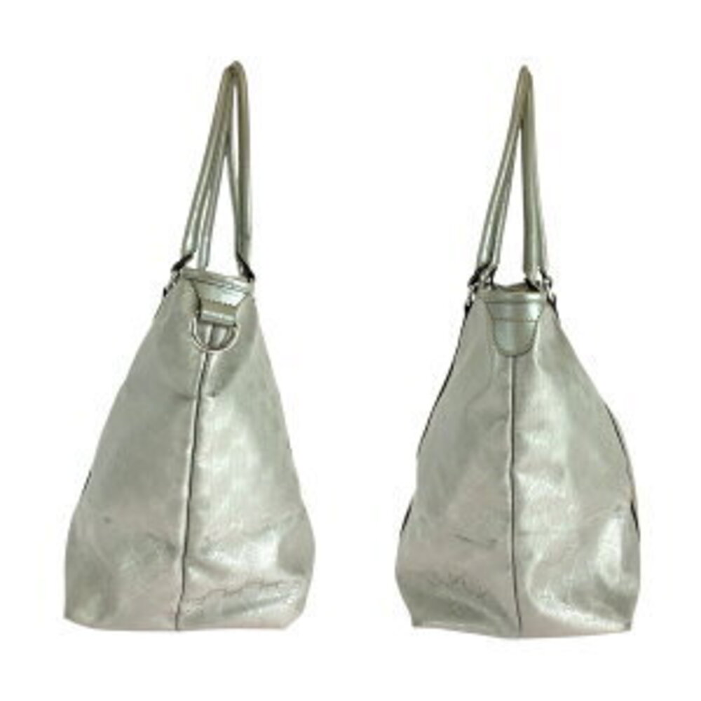 Gucci Silver Shoulder Bag GG Tote Imprime - Picture 9 of 10